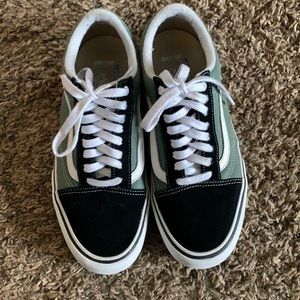 Vans green/black Men’s size 10.5
